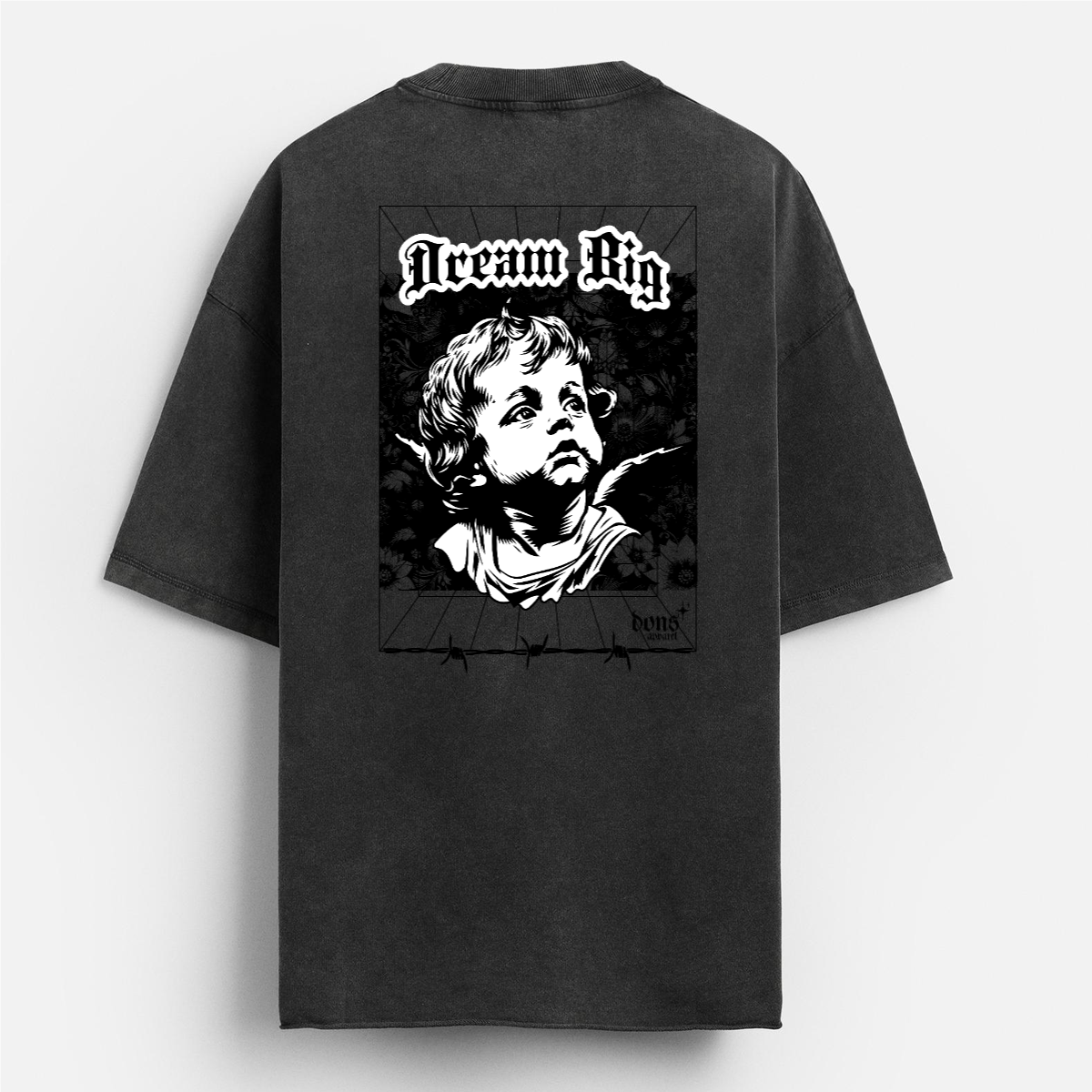 Don's Dream Big Washed Oversized T-Shirt